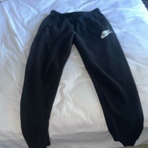 Black Nike Sweatpants, Size Medium,